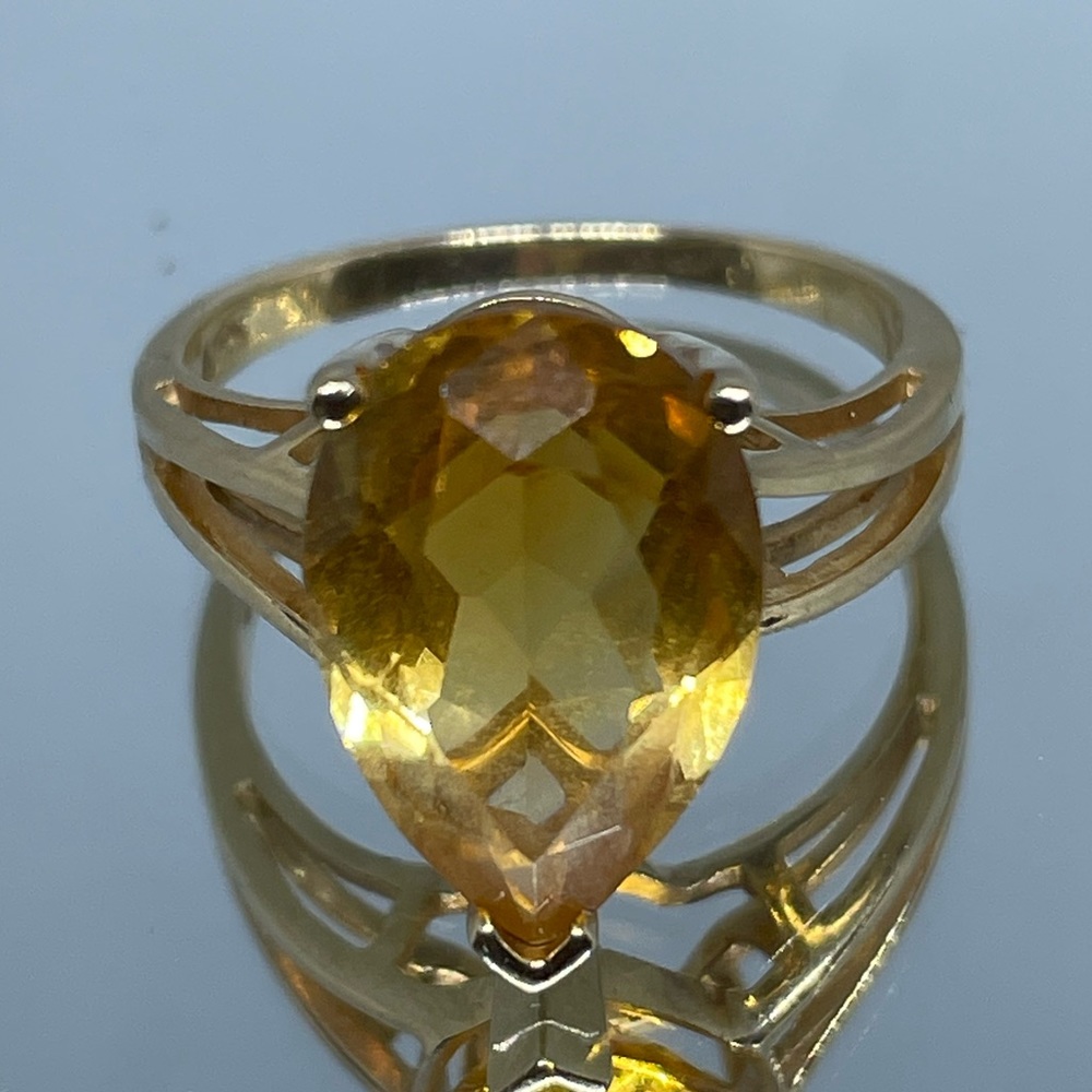10k yellow gold ring